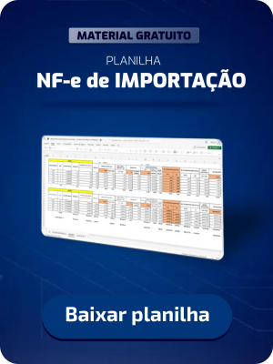 Banner Planilha NF-de importação 